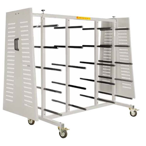 Тележка перегрузочная CHP-1730металлалюминиевый профильс поворотными роликами