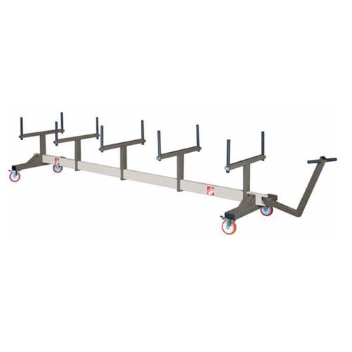 Тележка транспортная CPP-4100металлическаядля тяжелых грузовалюминиевый профиль