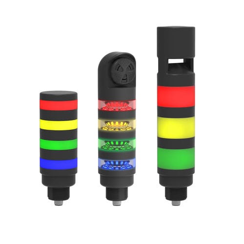 Светодиодный стековой светильник серии TL50 CORE, постоянное мигание, трехцветный