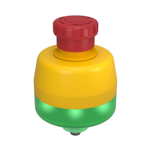 Сенсорный кнопочный выключатель серии SSA-EBаварийной остановкиIP65 со светодиодной подсветкой