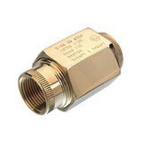 Union fitting hydraulicscrew-innickel-plated brass