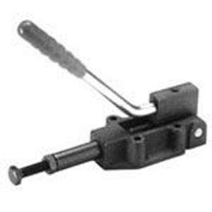 Прямая коленно-рычажная струбцина HDP1300/L HDс цельным рычагом,тянем-толкаем