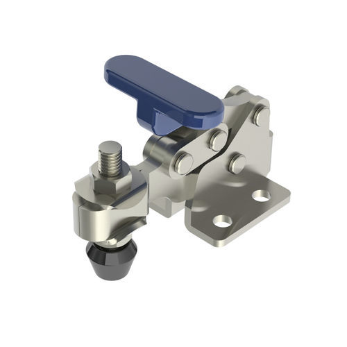 Горизонтальный коленно-рычажный зажим 112 LB CAPрегулируемыйнержавеющая стальоцинкованная сталь