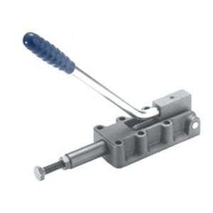 Прямая коленно-рычажная струбцина HDP2600/L HDс цельным рычагом, тянущая-тягача