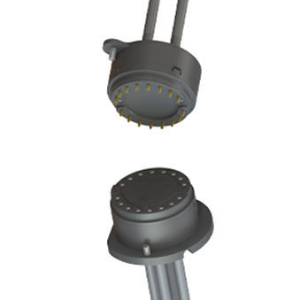 Электрический разъем для передачи данных ECQCD-subVGAкруглый