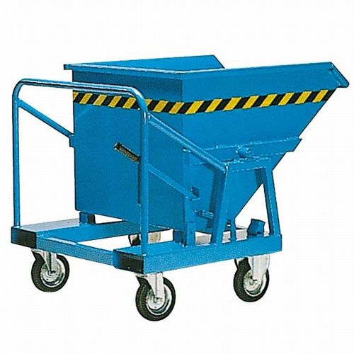 Контейнер для мусора металлический CPR/400с крышкой4 колеса