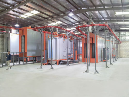 Линия порошковой окраски