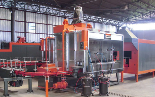 Система нанесения покрытия из ПТФЭ с антипригарным покрытием