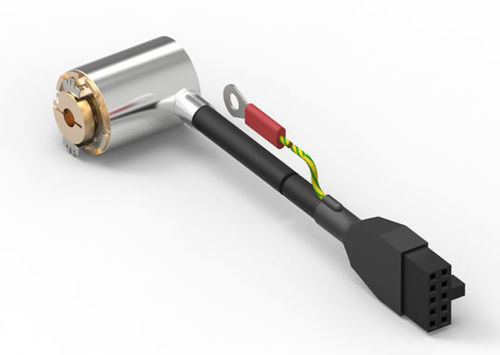 Инкрементный датчик угла поворота серии SCHF16F с полым валом