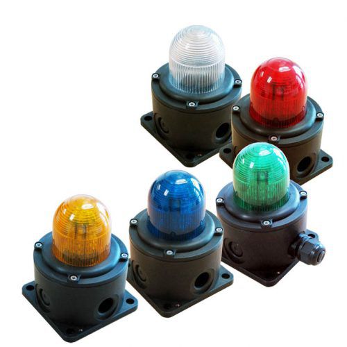 Проблесковый маячок BC100ксенонLEDполикарбонат