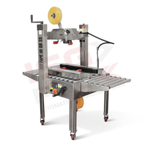 Многоклапанный заклейщик коробок Eco Tape 50 SB SSКлейкая лентаполуавтоматическая