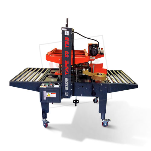 Запечатщик картонных коробок с двойным клапаном Боковая лента 50 TBBКлейкая лентаполуавтоматическая