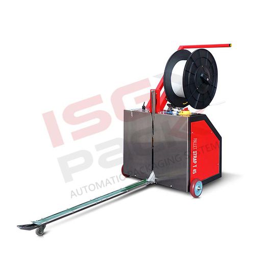 Полуавтоматическая обвязочная машина Pallet Strap T45для пищевой промышленностипаллетдля тяжелых грузов