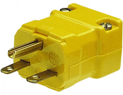 Вилка электрическая настенная 5666 VY3-полюсная