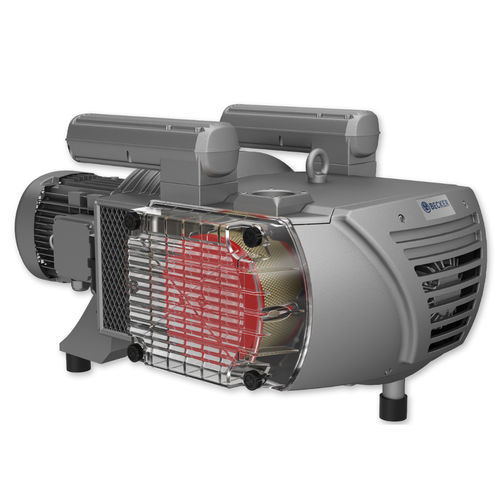 Пластинчато-роторный вакуумный насос VTLF 2.200 безмасляный одноступенчатый компактный