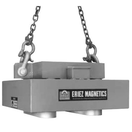 Electrically switched permanent lifting magnet handling