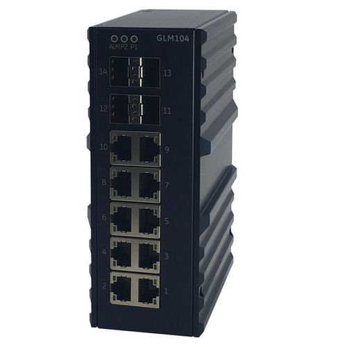 Управляемый Ethernet-коммутатор IC086GLM10414 портовGigabit EthernetProfiNet