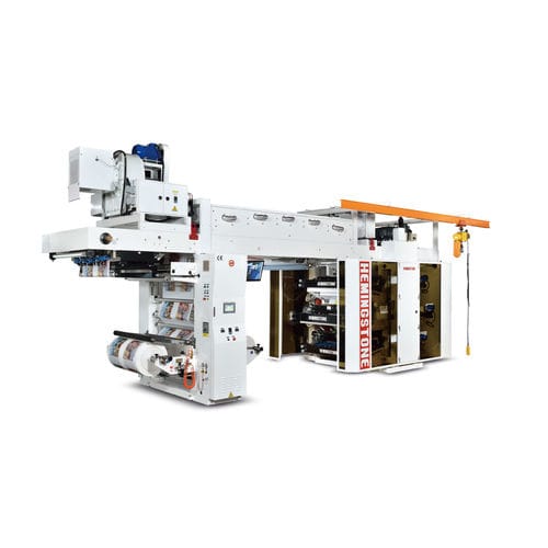 Восьмикрасочная флексографская машина HM-1206CIEV-Fшестицветная для полиэтиленовой пленки