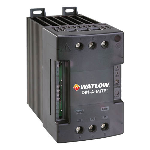 Контроллер мощности SCR DIN-A-MITE® CОднофазныйТрехфазныйДин-рейка