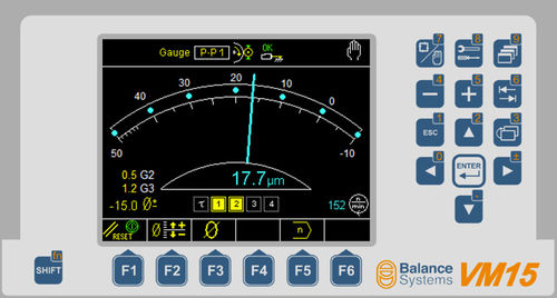 Process control system VM15for grinding machines