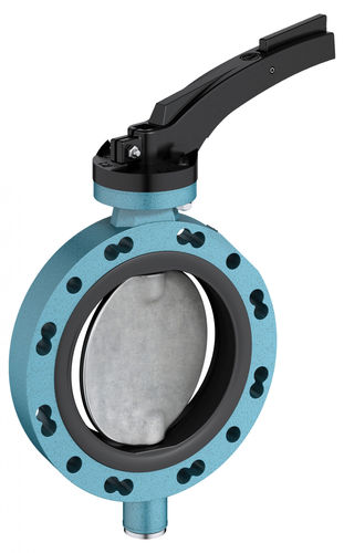 Поворотный затвор TW 150, TW 200leverwaferалюминий