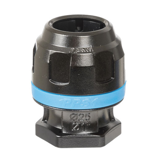 Заглушка резьбовая PPS1 - BOкруглаяалюминиеваядля труб