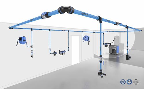 Алюминиевая трубопроводная система Prevost Piping Systemдля сжатого воздуха