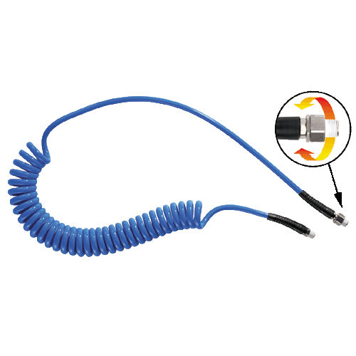 Шланг для сжатого воздуха серии ПУСиз полиуретанадля пневмотранспортаспираль