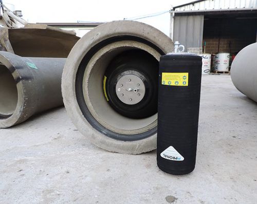 Pipe inflatable plug OPL seriesfor concrete pipes