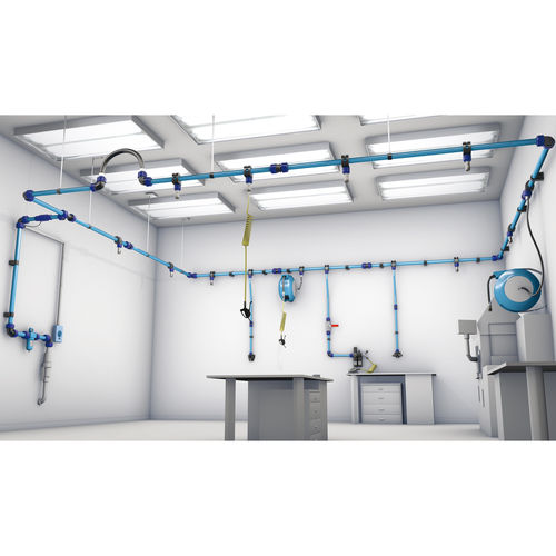 Система алюминиевых труб AMLдля сжатого воздухамодульная