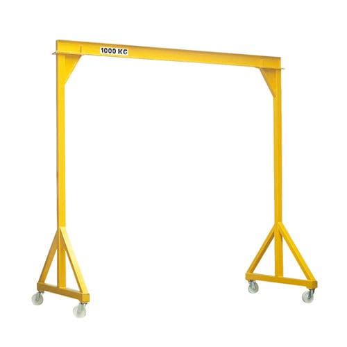 Gantry crane on casters 919for workshopssteelsingle-girder