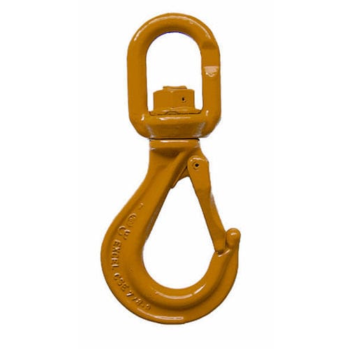 Крюк с вертлюгом 871для веревкиодинарный