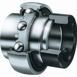 Корпусной подшипниковый узел R самоцентрирующийся цельноблочныйс шарикоподшипником