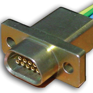 Разъем Micro-D для электропитанияD-подпрямоугольный