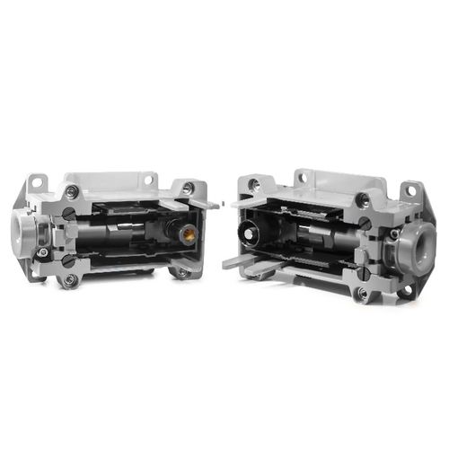 Разъем электропитания прямоугольный2-полюсный4-полюсный