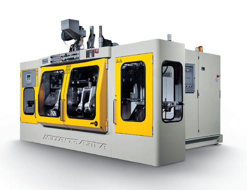 Экструзионно-выдувная машина MP5D/Xtwin-stationдля косметической промышленностидля упаковочной промышленности