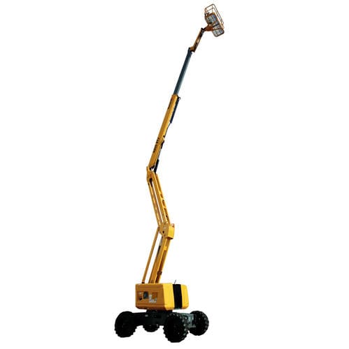 Мобильный коленчатый подъемник HA20 RTJдизельвездеходный