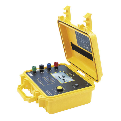 Earth resistivity tester C.A 6460earth resistanceportabledigital
