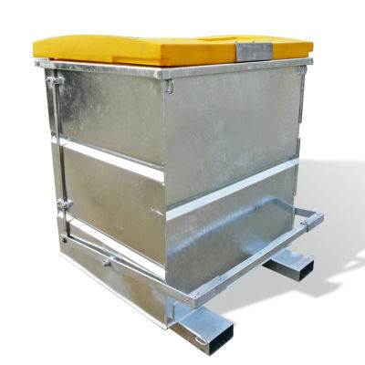 Контейнер для металлических отходов BR-Промышленный мусорс крышкой