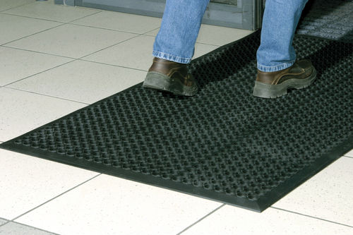 Резиновая решетка М24, MPR24, противоскользящая строительная площадка