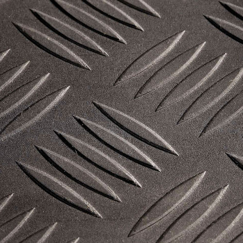 Промышленное напольное покрытие CHECKERИзносостойкая резинапротивоскользящая