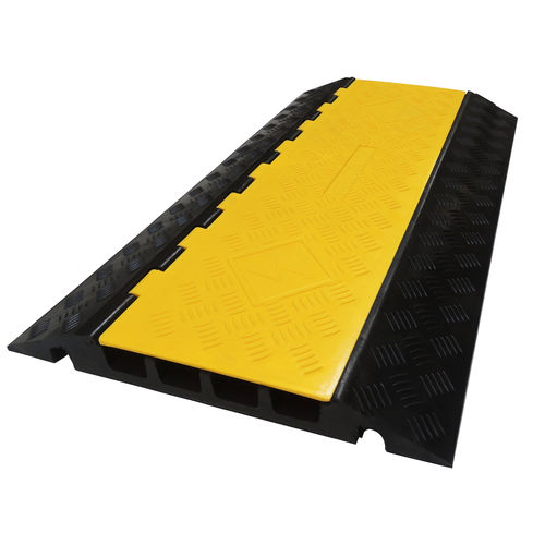 Защита кабеля напольная COBRA 31-4автомобильный мострезинаПВХ-П