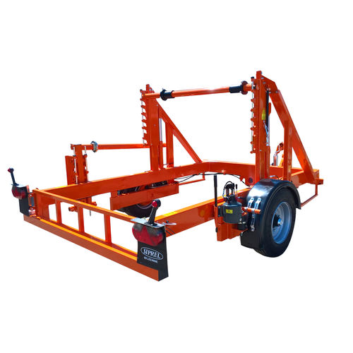 Прицеп с кабельным барабаном S5000Одноосная прицепная конструкция