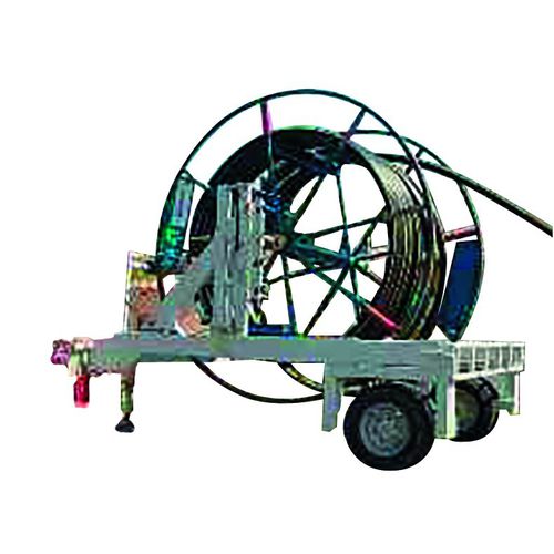 Прицеп кабельный барабанный С41-22одноосный прицепной конструкции