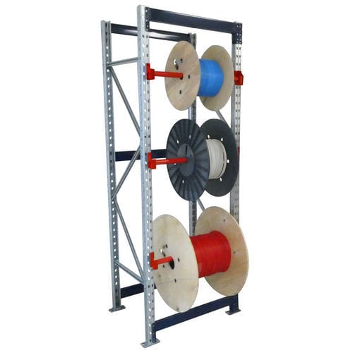 Стойка для кабельных барабанов CABLERACK® LEGERлегкаямодульнаядинамическая