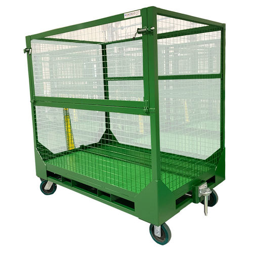 Тележка буксирная CHAR300SP-3507-1транспортнаяс поворотными роликамипромышленная