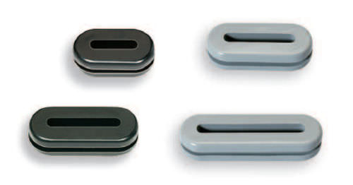 Резиновая кабельная втулка серии DO-PVC open Flat