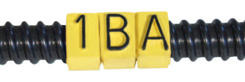 Зажим для кабеля серии HELAVIA-RELIEF пластикмаркировка