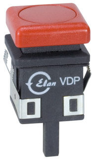 Выключатель грибовидный кнопочный ПТИП65пластик