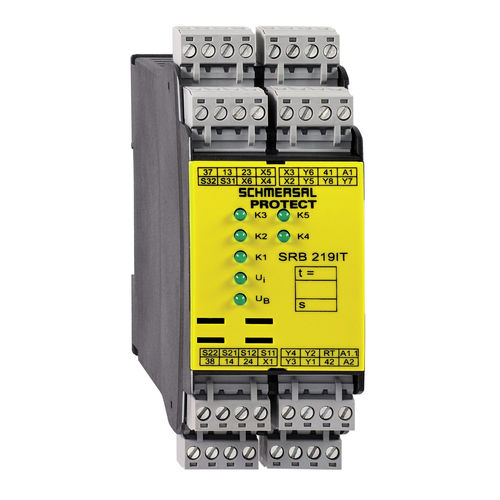 Реле безопасности SRB 219IАварийная остановкаDIN-рейка, задержка времени